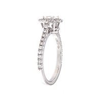 Anello Soprana Donna Diamanti in Oro bianco Diamante 0.70 Ct ACT008DI70 - ACT008DI70